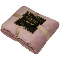 Покрывало Verona 220x240 см бархат цвет розовый Kiss 5