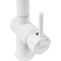 Смеситель кухонный Esko Vigo VG519 W высота 40 см цвет белый