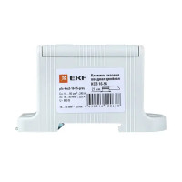 Клемма силовая вводная двойная EKF КСВ 16-95 2-50 мм цвет серый