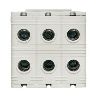 Клемма силовая вводная тройная EKF КСВ 16-50 2-50 мм цвет серый