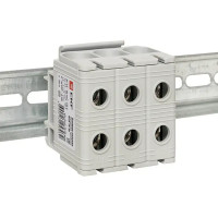 Клемма силовая вводная тройная EKF КСВ 16-50 2-50 мм цвет серый