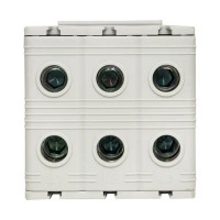 Клемма силовая вводная тройная EKF КСВ 16-50 2-50 мм цвет серый