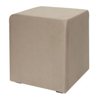 Пуф каркасный Лорри бежевый 35x35x42 см