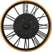 Часы настенные Dream River Шестеренки GH60672 круглые МДФ цвет бежевый бесшумные ø55.4