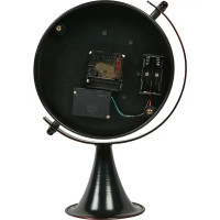 Часы настольные Dream River Месяц EA 1194 круглые металл цвет коричневый бесшумные ø22