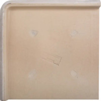 Ступень угловая Nevada Limestone 33x33 см цвет бежевый