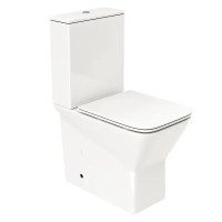Унитаз-компакт Cerutti SPA Ellero CT8458 безободковый сиденье с микролифтом