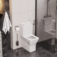 Унитаз-компакт Cerutti SPA Ellero CT8458 безободковый сиденье с микролифтом