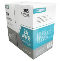 Кабель Oxion Outdoor FTP cat 5e 4x2х24 AWG на отрез