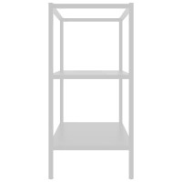 Стеллаж напольный Ферро 40x83.4x56 см металл цвет белый