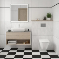 Плитка настенная Kerama Marazzi Фрост 11156R 30x60 см 1.62 м² матовая цвет белый