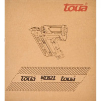 Гвозди по дереву рифленые Toua 28763RIEG 2.87x63 мм, 3000 шт.