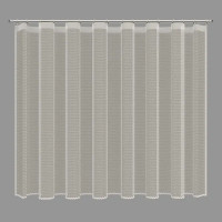 Тюль на ленте для кухни Камелия 250x165 см цвет экрю