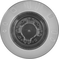 Кашпо Idea Орхидея ø18 h16 см v3 л полистирол прозрачный