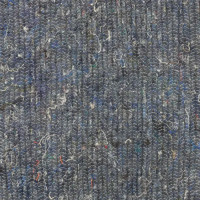 Тряпка для пола 60x70 см хлопок с полиэстером цвет серый