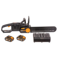 Аккумуляторная пила Worx WG385E 40 В шина 40 см АКБ и ЗУ в комплекте