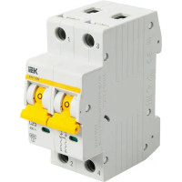 Автоматический выключатель IEK ВА47-60M 2P C25 А 6 кА