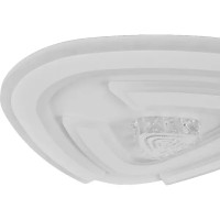 Светильник потолочный светодиодный Freya FR6049CL-L98W, 30 м², нейтральный белый свет, цвет белый