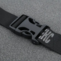 Сиденье туристическое 35L23 35x1x23 см полиэтилен синий/черный