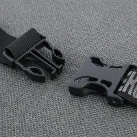 Сиденье туристическое 35L23 35x1x23 см полиэтилен синий/черный