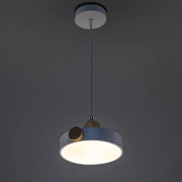 Люстра подвесная светодиодная Ritter Scandia 52077 1 14 Вт 4 м² регулируемый белый свет цвет белый/ дерево