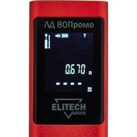 Дальномер лазерный Elitech ЛД80 с дальностью до 80 м