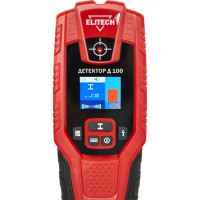 Детектор скрытой проводки и металла Elitech Д100