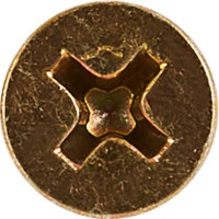 Саморезы по дереву Dilwis потайные острые оцинкованные 4.2x75 мм 1 кг