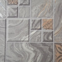 Обои виниловые Palitra Home Marmill серые 0.53 м HC11047-44