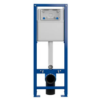 Комплект инсталляция Cersanit Vector 64577 с унитазом Street Fusion Clean On безободковый с микролифтом клавиша Blick черная