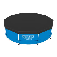 Тент для бассейна Bestway ПВХ 305x305 см цвет черный