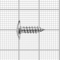 Саморезы по металлу острые нержавеющая сталь 4.2x13 мм 32 шт.