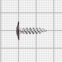 Саморезы по металлу острые 4.2x16 мм 28 шт. RAL 8017