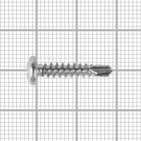 Саморезы по металлу оцинкованные 3.9x19 мм 24 шт.