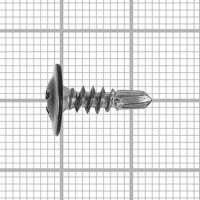 Саморезы по металлу сверло 4.2x13 мм 320 шт. RAL 7024