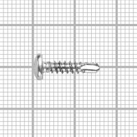 Саморезы по металлу оцинкованные 3.9x16 мм 280 шт.