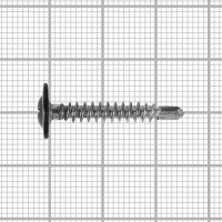 Саморезы по металлу сверло 4.2x25 мм 200 шт. RAL 7024