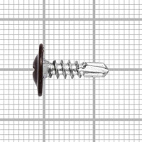 Саморезы по металлу сверло 4.2x13 мм 32 шт. RAL 8017