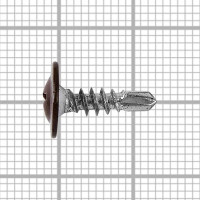 Саморезы по металлу сверло 4.2x13 мм 320 шт. RAL 8017