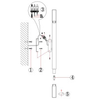 Светильник настенный бра Match FR6109WL-02G цвет золото