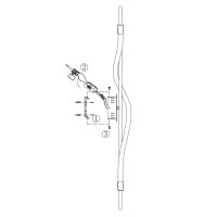 Светильник настенный светодиодный бра Fancy FR6059WL-L28W цвет белый