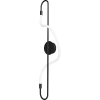 Светильник настенный светодиодный бра Fancy FR6059WL-L28B цвет черный