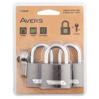 Набор замков навесных Avers PD-01-50 6KEYS 6 шт.