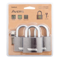 Набор замков навесных Avers PD-01-63 6KEYS 6 шт.