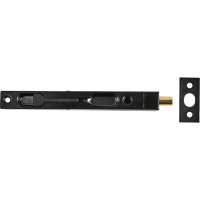 Шпингалет торцевой EDS-401-140 цвет черный