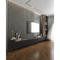 Панель стеновая Decor-Dizayn 904-69 10x150x3000 мм серый