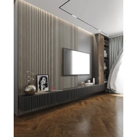 Панель стеновая Decor-Dizayn 904-65SH 10x150x3000 мм светло-коричневый