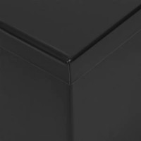Коробка складная для хранения 30x31x31 см картон черный 2 шт
