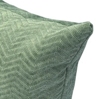 Подушка Kazan 40x40 см цвет зеленый