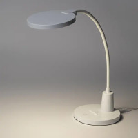 Настольная лампа светодиодная Эра LED-501-10W-W нейтральный белый свет цвет белый, с регулировкой яркости